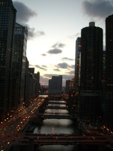 Chicago River View 1